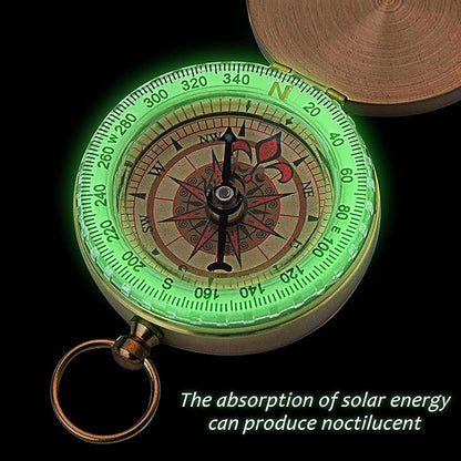 Posinly Advanced Orienteering Compass - Survival Whistle, Map Reading Field Compass for Camping, Hiking & Navigation, Great for Kids