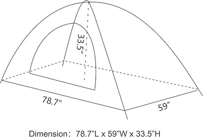 Sutekus Tent Camouflage Patterns Camping Tent Backpacking Tent for Camping Hiking 【Outdoor Equipment】