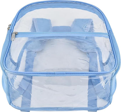 USPECLARE Clear Backpack for Stadium Approved 12×6×12, Water proof Clear Bag for Stadium Events and Concert Work Sport Event