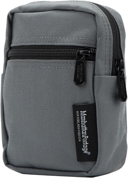 Manhattan Portage Trek Zipper Pouch - Stylish And Functional Travel Organizer 1000D Cordura And Water Resistant (Grey)