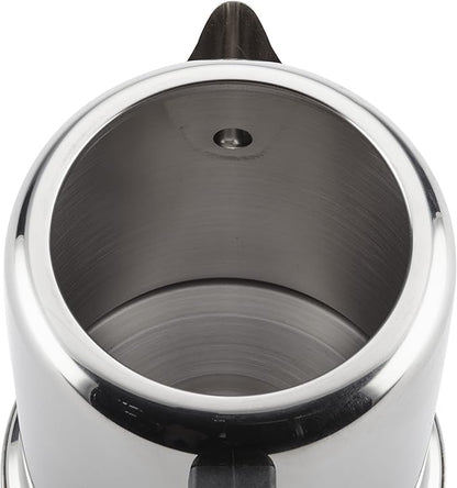 Farberware 50124 Classic Yosemite Stainless Steel Coffee Percolator - 8 Cup, Silver,Stovetop