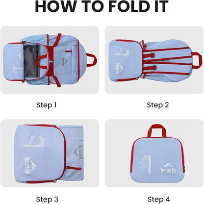 Venture Pal 35L Ultralight Lightweight Packable Foldable Travel Camping Hiking Outdoor Sports Backpack Daypack