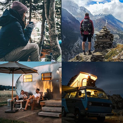 ROCK CLOUD Packable Camping Blanket Ultralight Outdoor Blankets Stadium for Hiking Camp Travel Outside Sports, Size L, 79 x 57 inch