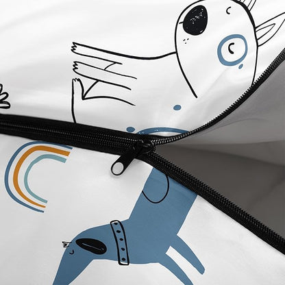 Kids Sleeping Bag for Boys Girls,Cute Puppy Print-Lightweight Warm Portable Outdoor Indoor-Waterproof Cold Weather Resistant Sleeping Bag for Camping Hiking