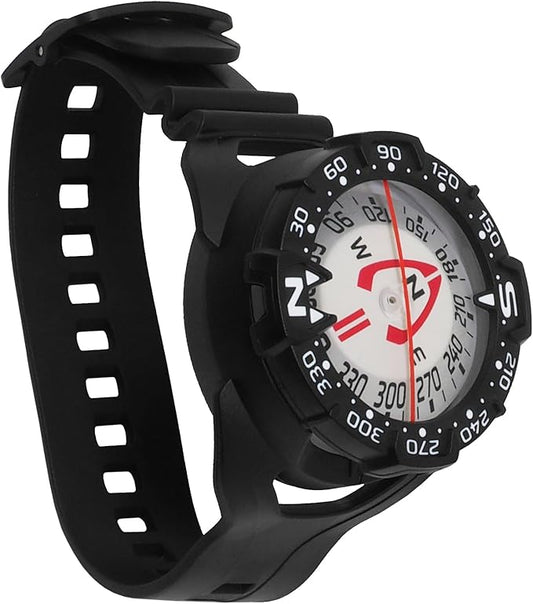 Wrist Compass - Glow in The Dark, Waterproof Dive Compass - Scuba Compass, Diving Compass, Kayak Compass, Scuba Diving Accessories