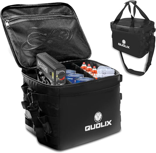 Portable Waterproof Fireproof Camping Storage Bag, Grill Carry Bag, Cookware Organizer, Outdoor Case for Tailgating, Grilling, Bag Only