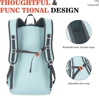 Hiking Backpack,Large 35L Travel Backpacks for Men Women,Water Resistant Ultra Lightweight Foldable Packable Camping Daypack for Outdoor Sports