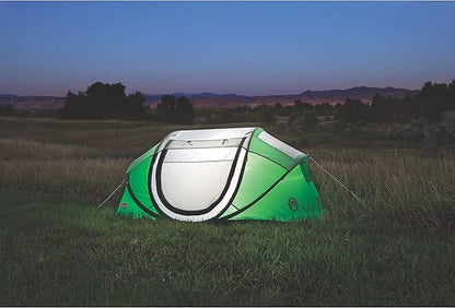 Coleman Pop-Up Instant Tent Sets Up in 10 Seconds, Portable & Lightweight 2/4 Person Tent with Adjustable Rainfly