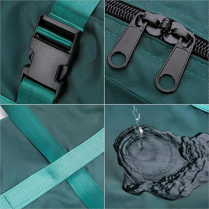 Extra Large Storage Bags Duffle Bags Tote for Moving, Storage, Camping and Travel (Blue, 75L)