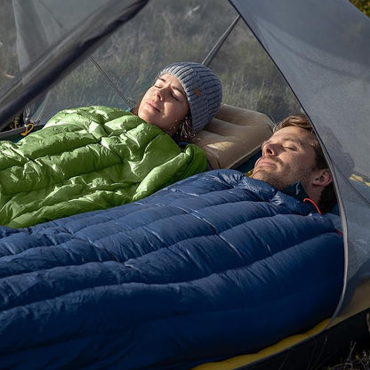 Naturehike Ultralight Backpacking Down Sleeping Bag for Adults, 650 Fill Power Sleeping Bag 20oz for 42-52℉, Compact Lightweight Sleeping Bags for Hiking Camping 3 Seasons