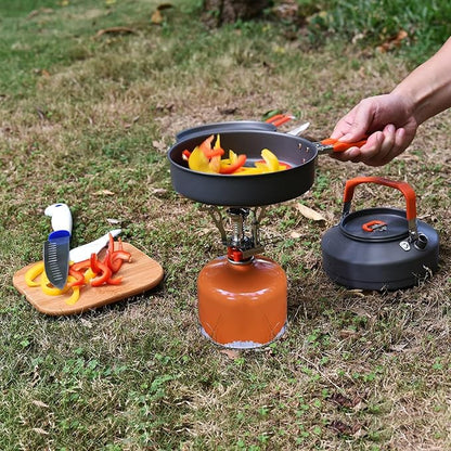 Extremus Portable Camping Stove, Backpacking Stove, Hiking Stove, Pocket Stove, Mini Camp Stove, Compact Wind Resistant Camping Stove for Backpacking, Hiking, Camping, and Tailgating, Ultralight