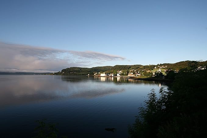 HELLE Knives - Hellefisk - Fixed Blade - Fishing Knife - Birch Wood Handle - 12C27 Stainless Steel - Made in Norway