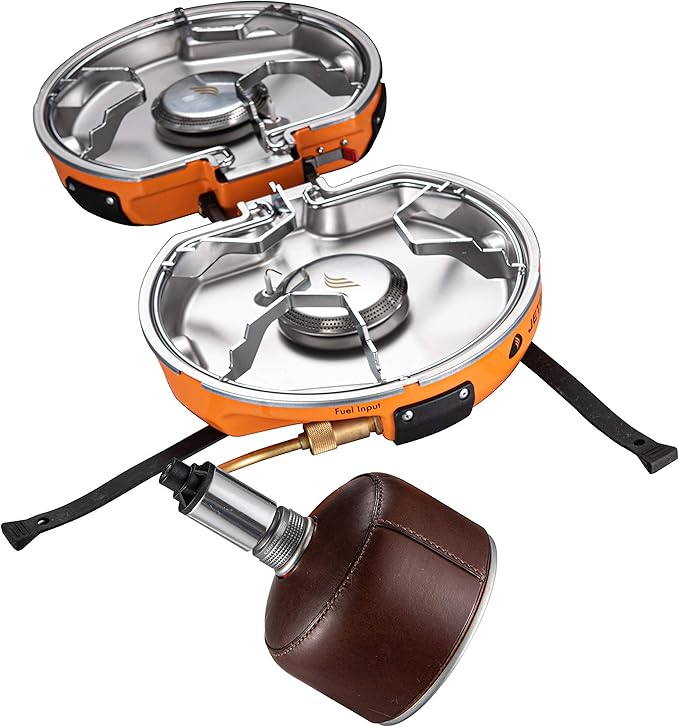 CAMPINGMOON Camping Grill Propane Gas Stove Adapter, Input: EN417 Lindal Valve Canister, Output: Propane Gas Stove Z20