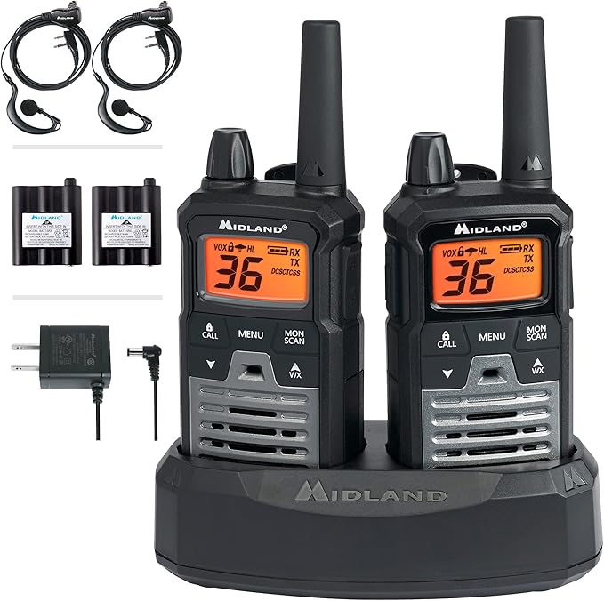 Midland T290VP4 High Powered GMRS Two Way Radios