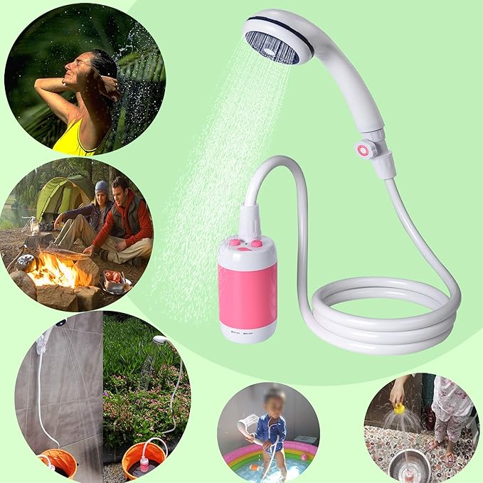 Iron Hammer Portable Shower Camp Shower Rechargeable Shower Camping Shower pet Shower