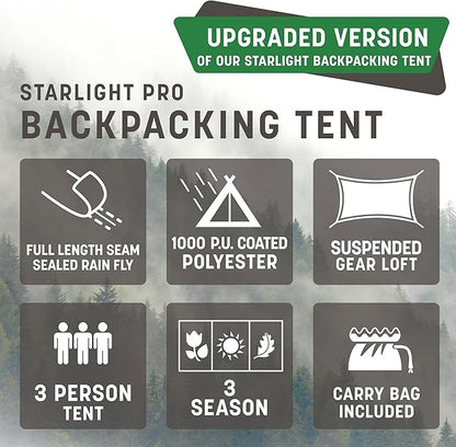 Stansport 2 Person Camping Tent