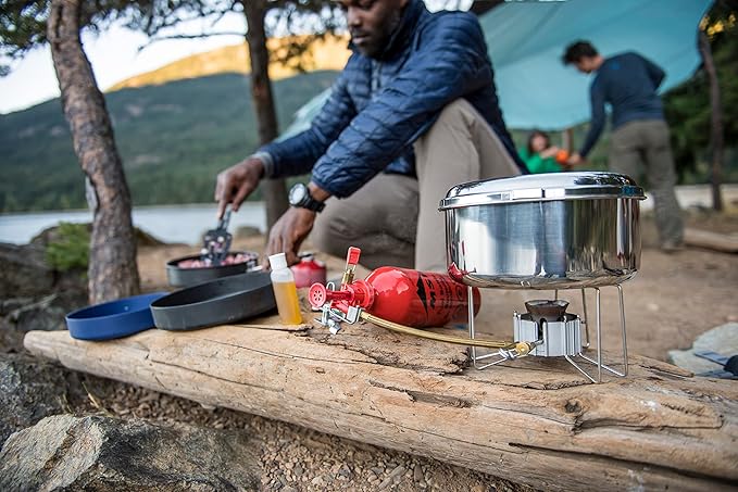 MSR Alpine 4 Stainless Steel Camping Pot Set