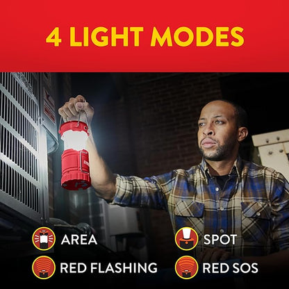Eveready LED Camping Lantern 360 PRO (3-Pack), Super Bright Tent Lights, Rugged Water Resistant LED Lanterns, 100 Hour Run-time (Batteries Included)