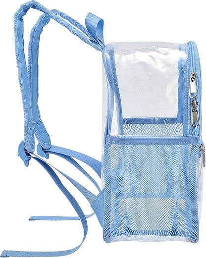 USPECLARE Clear Backpack for Stadium Approved 12×6×12, Water proof Clear Bag for Stadium Events and Concert Work Sport Event