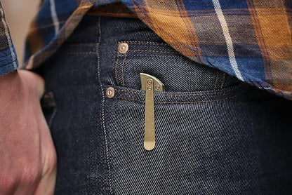 DROP Massdrop + Gavko Thresher Titanium Frame Lock Pocket Knife