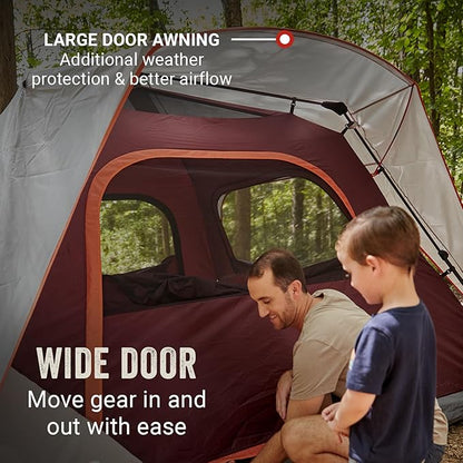 Coleman Skylodge Instant Camping Tent, BlackBerry