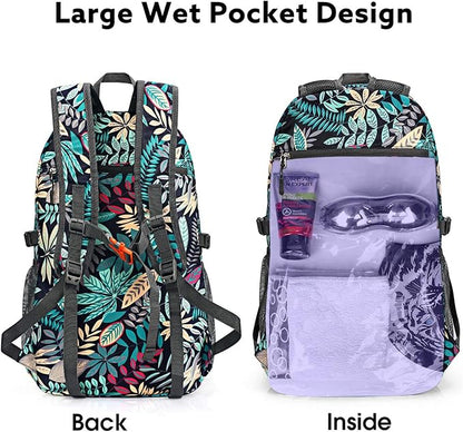 G4Free 40L Lightweight Packable Hiking Backpack, Waterproof Travel Daypack