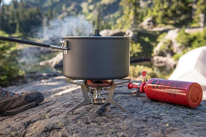 MSR WhisperLite Universal Compact Hybrid Fuel Camping and Backpacking Stove