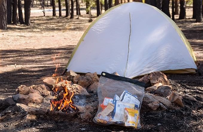 Bear Bags for Food Backpacking - Bear Sack Rodent Proof Food Storage Container - Ultralight Backpacking and Camping Food and Gear Storage Hanging Mesh Bag
