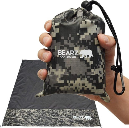 Pocket Blanket - Waterproof Picnic Blanket, Compact Travel Blanket, Picnic Blankets Waterproof Foldable Lightweight for Beach, Hiking, Festival Accessories