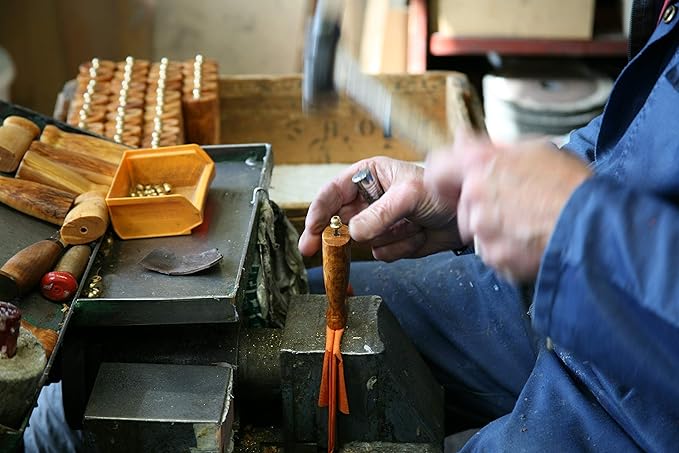 HELLE Knives - Hellefisk - Fixed Blade - Fishing Knife - Birch Wood Handle - 12C27 Stainless Steel - Made in Norway