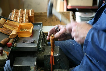 HELLE Knives - Hellefisk - Fixed Blade - Fishing Knife - Birch Wood Handle - 12C27 Stainless Steel - Made in Norway