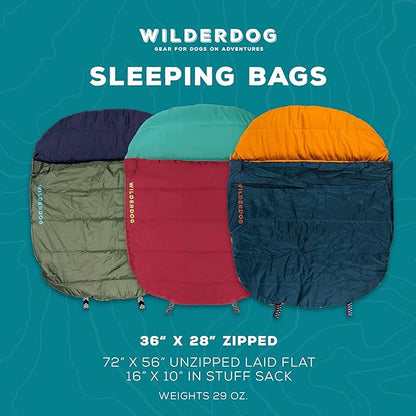 Wilderdog Dog Sleeping Bag - 36in x 28in