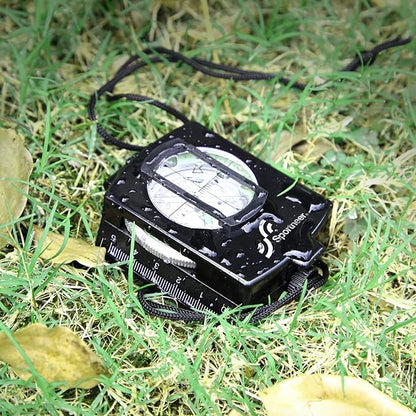 Sportneer Compass Hiking Survival Military Grade Waterproof Boy Scout Compass for Kids Gift Backpacking Camping Hiking Navigation