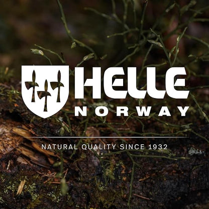 HELLE Knives - GT Triple Laminated - Fixed Blade - Classic Knife - Stick Tang - Birch Wood Handle - 14C28N Stainless Steel - Made in Norway