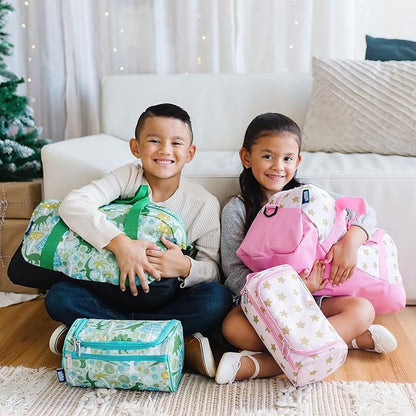 Wildkin Kids Overnighter Duffel Bag – Carry-On Size, Ideal for School & Sleepovers – Ballerina