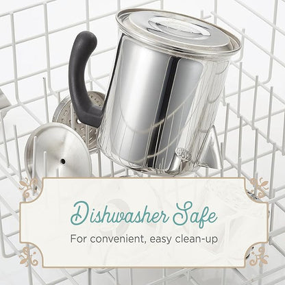Farberware 50124 Classic Yosemite Stainless Steel Coffee Percolator - 8 Cup, Silver,Stovetop