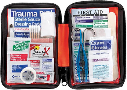 Ready America 70380 72 Hour Emergency Kit, 4-Person, 3-Day Backpack, Includes First Aid Kit, Survival Blanket, Emergency Food Portable Disaster Preparedness Go-Bag for Earthquake, Fire, Flood