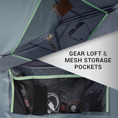 Coleman Skydome Tent with 5 Minute Setup,Weatherproof Tent with Rainfly & Carry Bag, 20% More Headroom Than Traditional Canopies