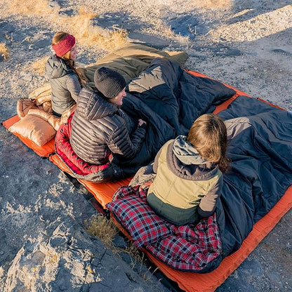 Teton Celsius XXL Sleeping Bag, Cold Weather Sleeping Bags for Adults and Kids, Camping Made Easy and Warm. Compression Sack Included, 35F, 25F, 0F, 20F Degree