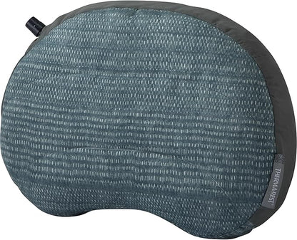 Therm-a-Rest Airhead Camping and Travel Pillow, Large-12 x 18 Inches, Blue Woven