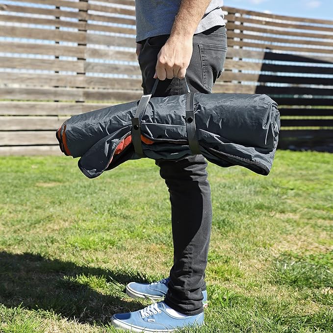 Catalonia Waterproof Blanket for Outdoor, Hooded Blanket Poncho, Windproof, Warm for Stadium,Sporting Events, Camping