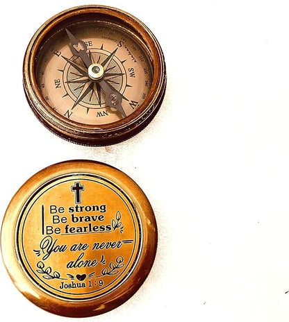 Gift for Father of Groom from Bride | 2" Engraved Compass Wedding Gift for Groom's Dad Father in Law from Daughter in Law Bride Family