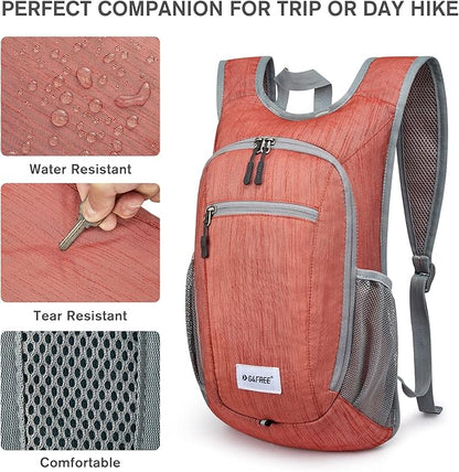 G4Free 10L/15L Hiking Backpack Lightweight Packable Hiking Daypack Small Travel Outdoor Foldable Shoulder Bag