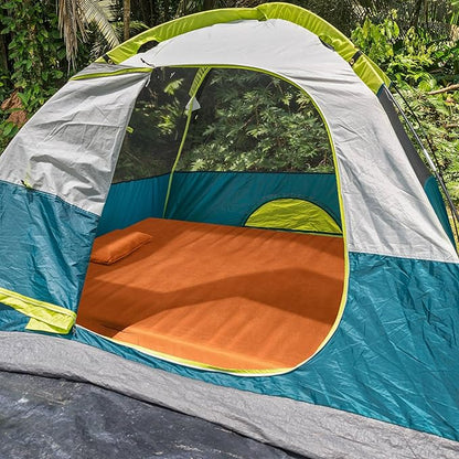 DWVO Memory Foam Camping Pad Futon Mattress Full, 3.5 INCH Thick Portable Floor Sleeping Mat with Travel Bag