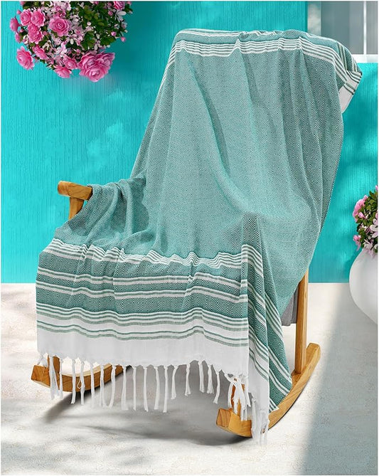 Teal Soft Throw Blanket Bedroom Decoration Living Room Accessories Sofa Couch Cover Chair Apartment Essential Home Finds House Goods Coastal Ocean Beach Teal Fall Turquoise Mermaid Nursery Decor