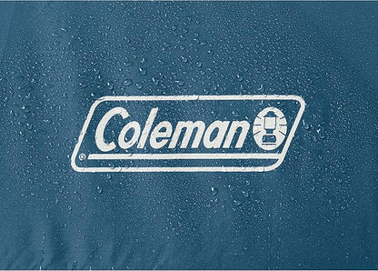 Coleman 4-Person Dark Room Skydome Camping Tent, Blue